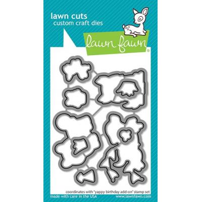 Lawn Fawn Lawn Cuts - Yappy Birthday Add-On